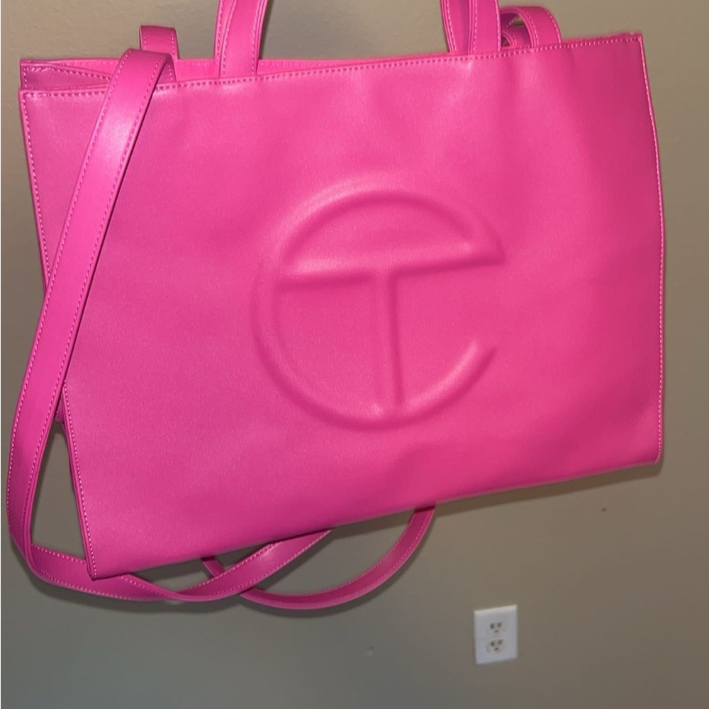 Telfar Hot Pink Tote Bag